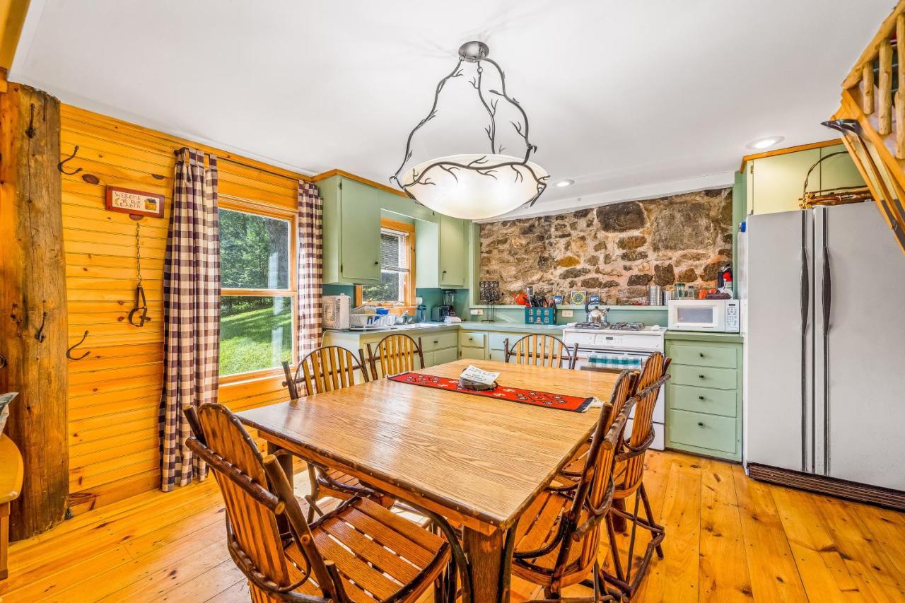 Brook Sound Cabin Schroon Lake Bagian luar foto