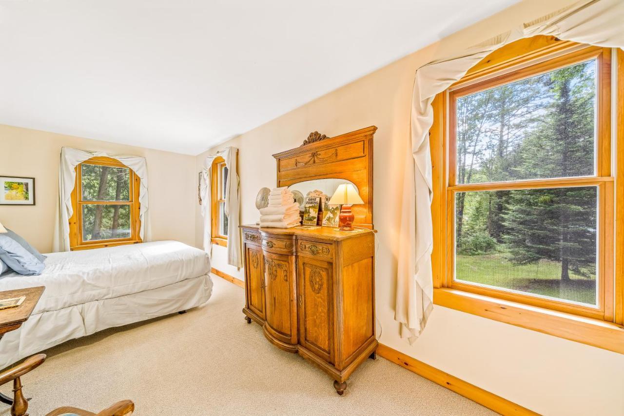 Brook Sound Cabin Schroon Lake Bagian luar foto